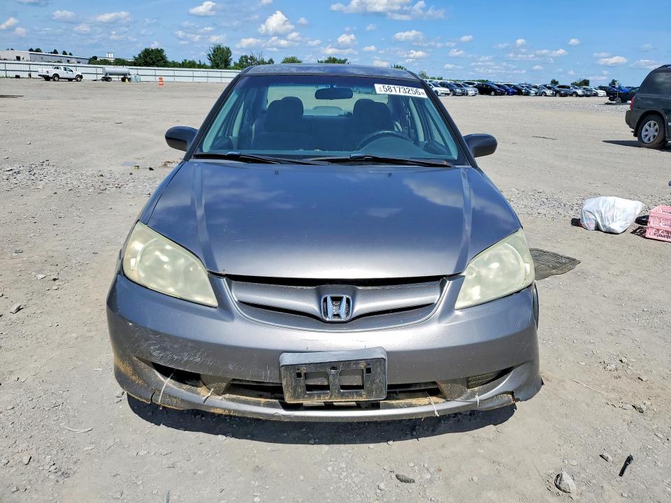 Продажа на аукционе авто 2005 Honda Civic, vin: 2HGES16345H577352, номер лота: 58173256