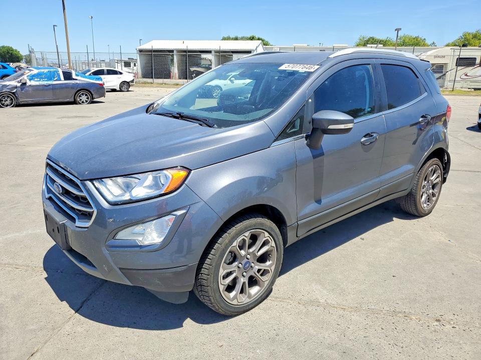 57077646 :رقم المزاد ، MAJ6P1WL4JC243474 vin ، 2018 Ford Ecosport مزاد بيع