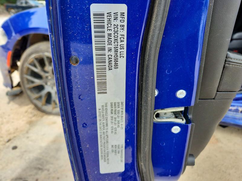 Aukcja sprzedaży 2021 Dodge Charger, vin: 2C3CDXCT6MH598469, numer aukcji: 58246926