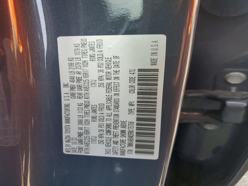 Продажа на аукционе авто 2024 Mazda Cx-50, vin: 7MMVABAM2RN175706, номер лота: 56963196