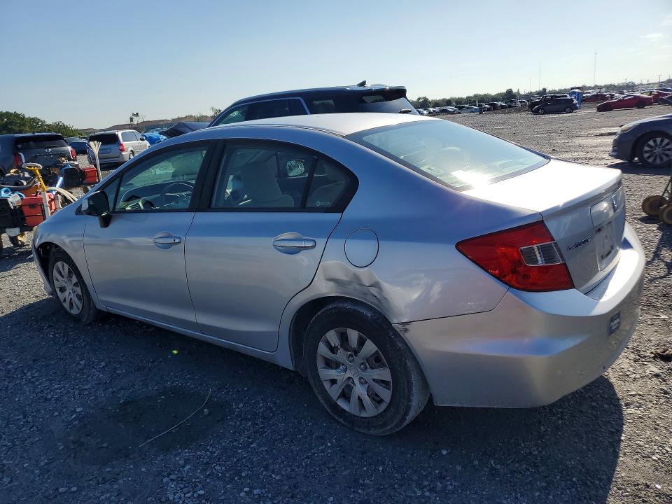 Продаж на аукціоні авто 2012 Honda Civic, vin: 19XFB2F55CE006598, номер лоту: 56977876