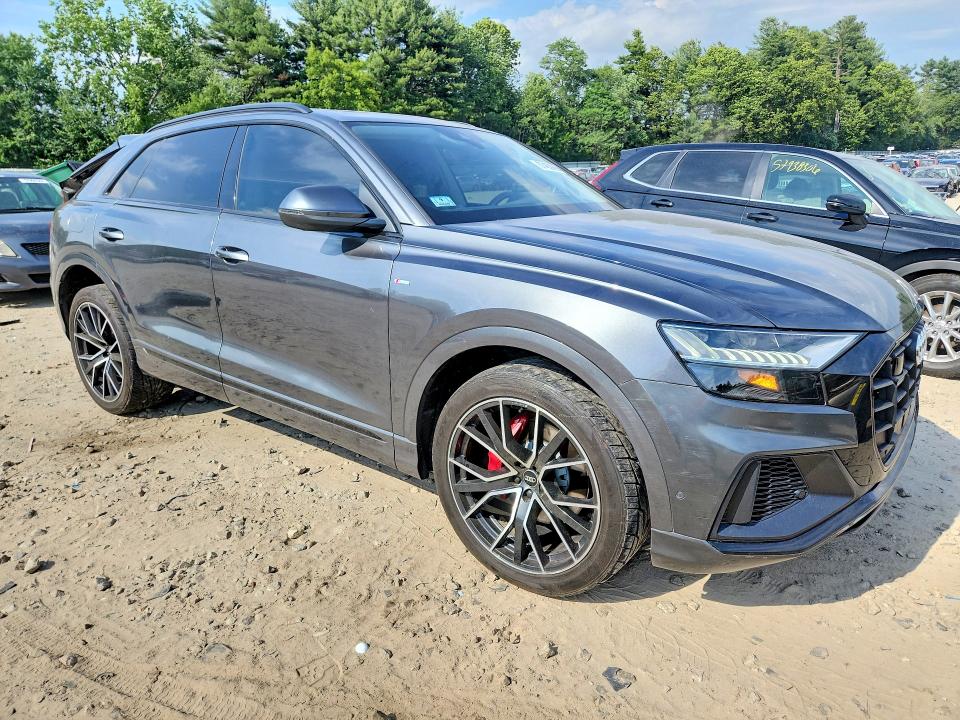 2019 Audi Q8 მანქანა იყიდება აუქციონზე, vin: WA1FVAF15KD036712, აუქციონის ნომერი: 57463066