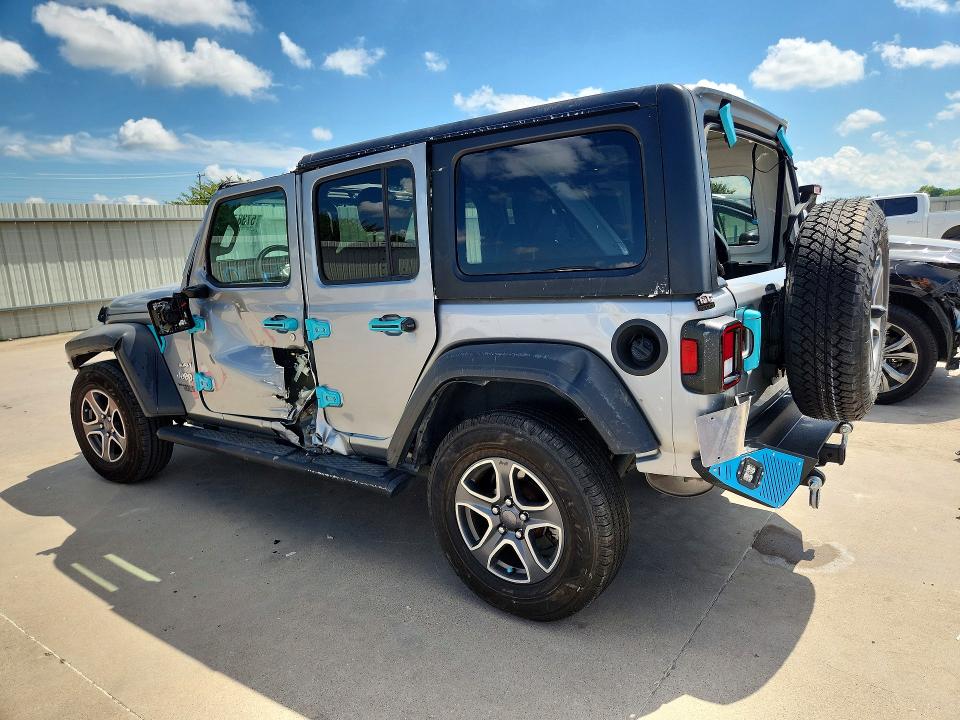 57384306 :رقم المزاد ، 1C4HJXDG3MW658866 vin ، 2021 Jeep Wrangler Unlimited مزاد بيع