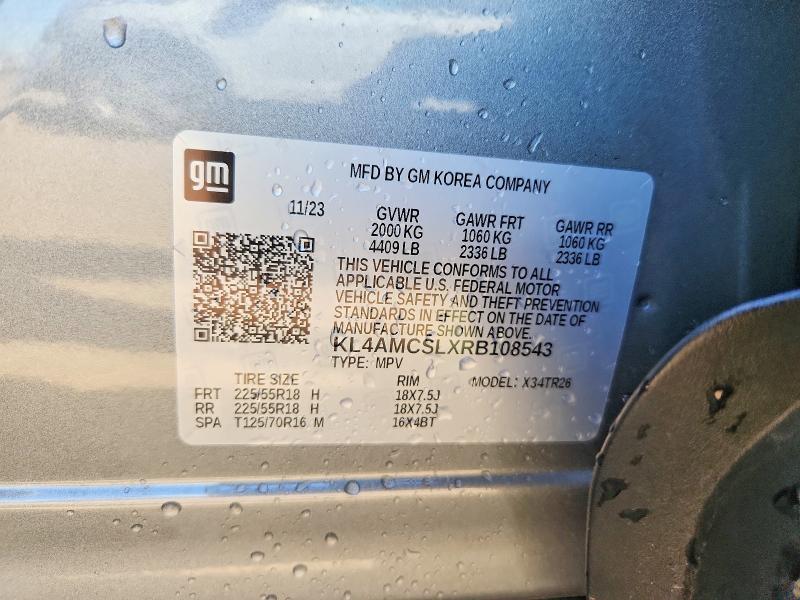 Aukcja sprzedaży 2024 Buick Encore Gx, vin: KL4AMCSLXRB108543, numer aukcji: 58216876