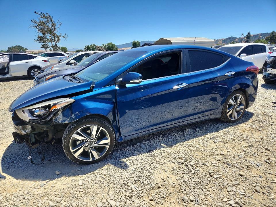 Продажа на аукционе авто 2015 Hyundai Elantra, vin: KMHDH4AE3FU258456, номер лота: 56850466