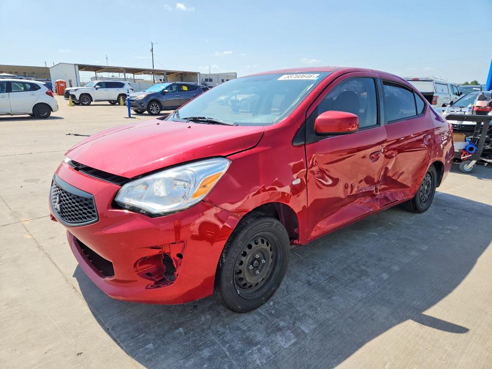 2020 Mitsubishi Mirage მანქანა იყიდება აუქციონზე, vin: ML32F3FJ8LHF03022, აუქციონის ნომერი: 58760646