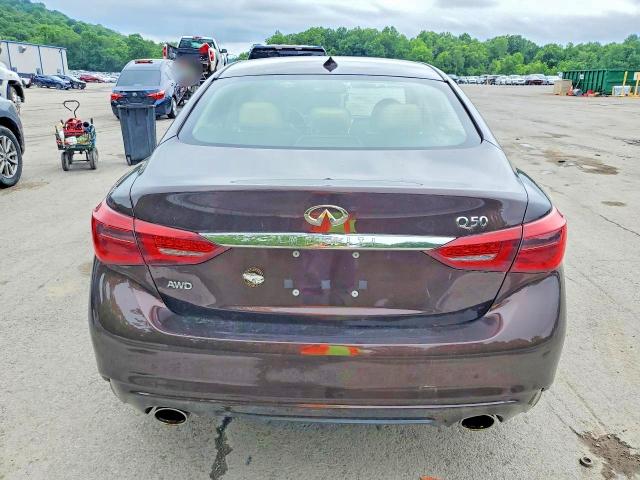 2019 Infiniti Q50 მანქანა იყიდება აუქციონზე, vin: JN1EV7AR2KM590200, აუქციონის ნომერი: 58533766