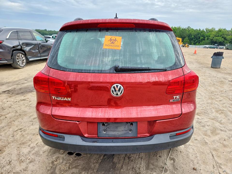 Продажа на аукционе авто 2016 Volkswagen Tiguan, vin: WVGBV7AX7GW026595, номер лота: 58388306