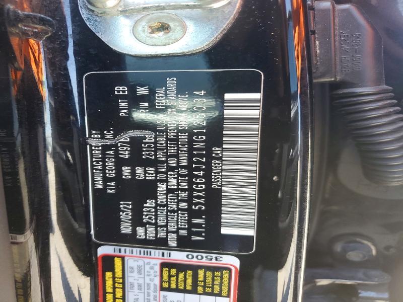 Aukcja sprzedaży 2022 Kia K5, vin: 5XXG64J21NG125034, numer aukcji: 76295505
