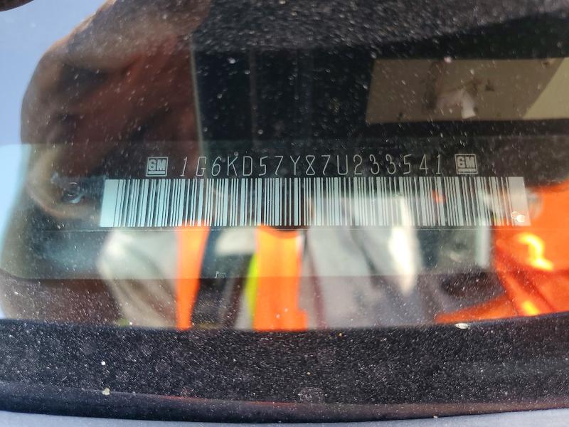 56099006 :رقم المزاد ، 1G6KD57Y87U233541 vin ، 2007 Cadillac Dts مزاد بيع