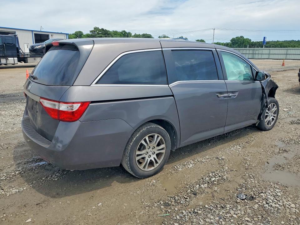 56608196 :رقم المزاد ، 5FNRL5H47CB071396 vin ، 2012 Honda Odyssey مزاد بيع