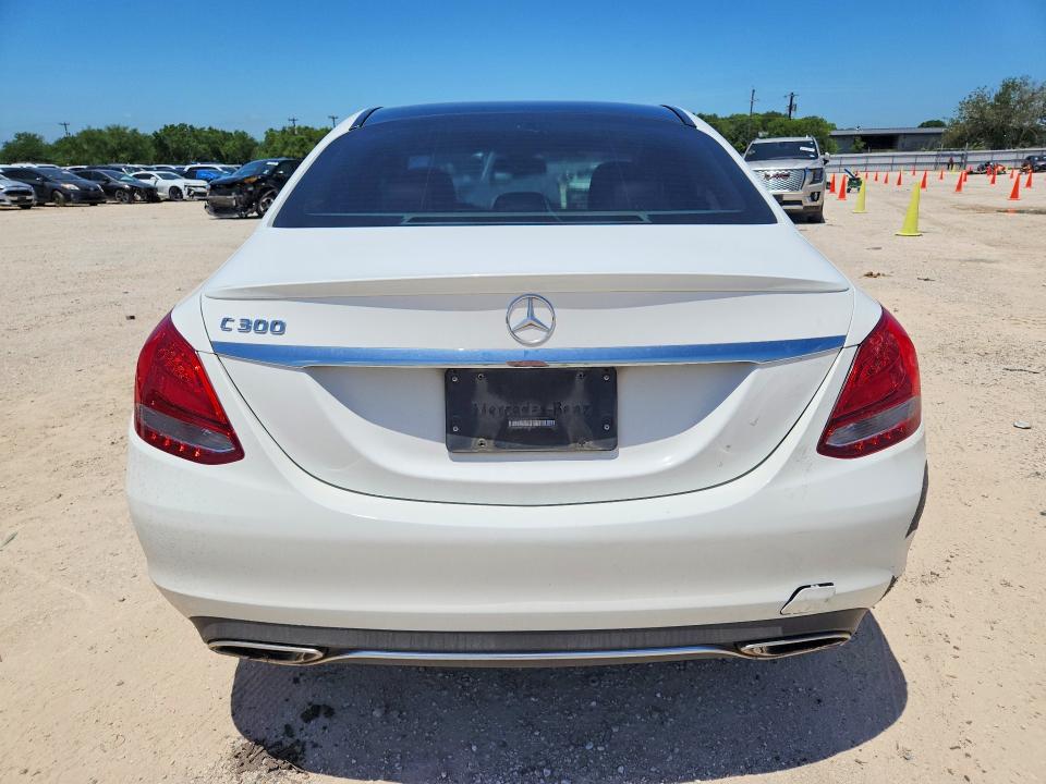 2017 Mercedes-benz C მანქანა იყიდება აუქციონზე, vin: 55SWF4JB8HU182025, აუქციონის ნომერი: 57519896