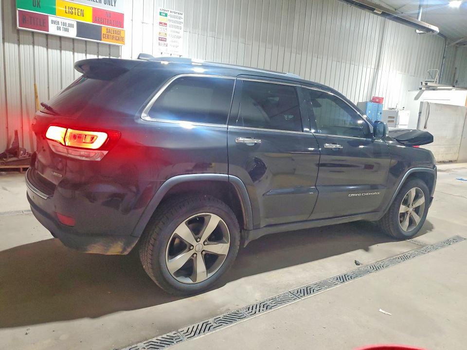 2014 Jeep Grand Cherokee მანქანა იყიდება აუქციონზე, vin: 1C4RJFBG3EC339505, აუქციონის ნომერი: 57355556