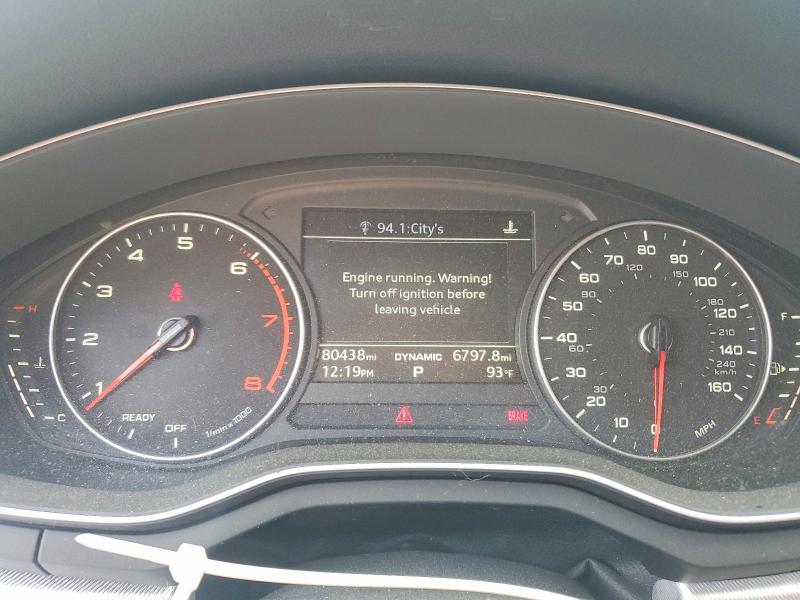 2017 Audi A4 მანქანა იყიდება აუქციონზე, vin: WAUGNAF4XHN022406, აუქციონის ნომერი: 57058276