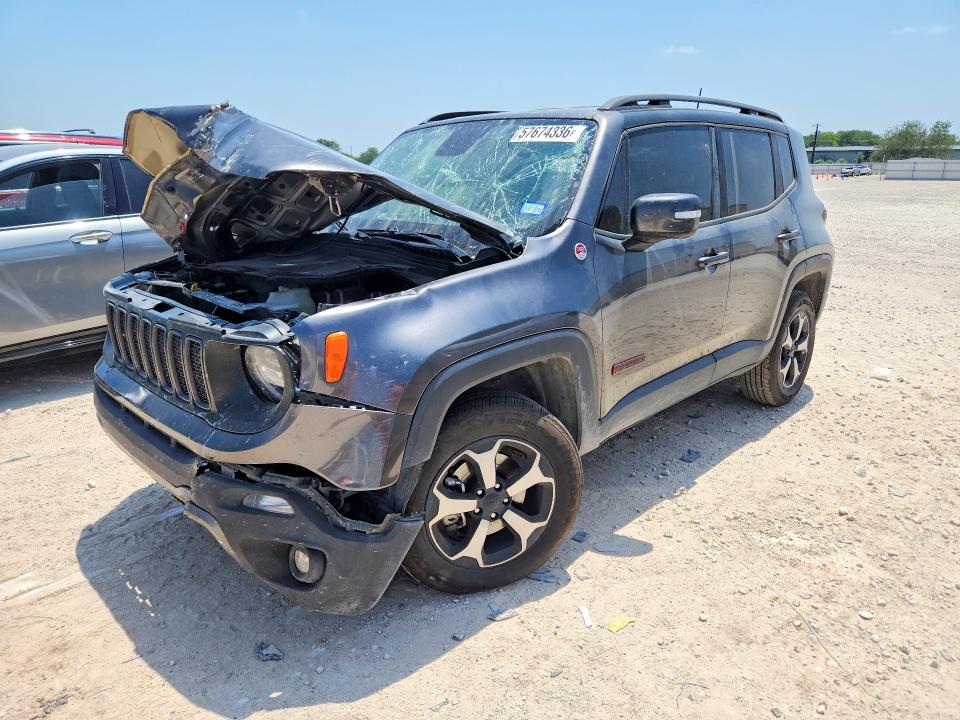 Продаж на аукціоні авто 2019 Jeep Renegade, vin: ZACNJBC11KPJ90615, номер лоту: 57674336