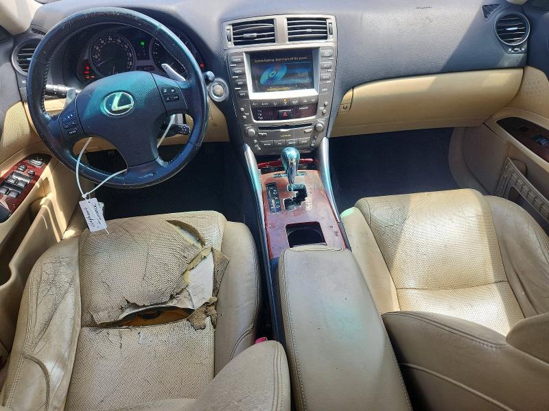 2008 Lexus Is მანქანა იყიდება აუქციონზე, vin: JTHBK262585066595, აუქციონის ნომერი: 51447676