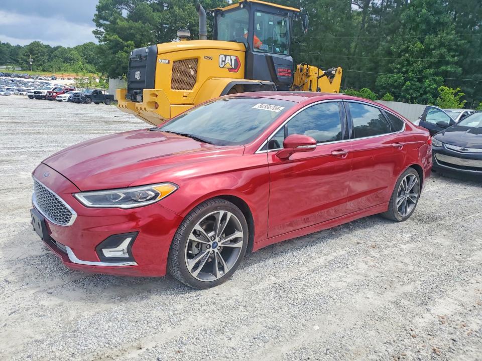 2019 Ford Fusion მანქანა იყიდება აუქციონზე, vin: 3FA6P0D92KR153180, აუქციონის ნომერი: 58308706
