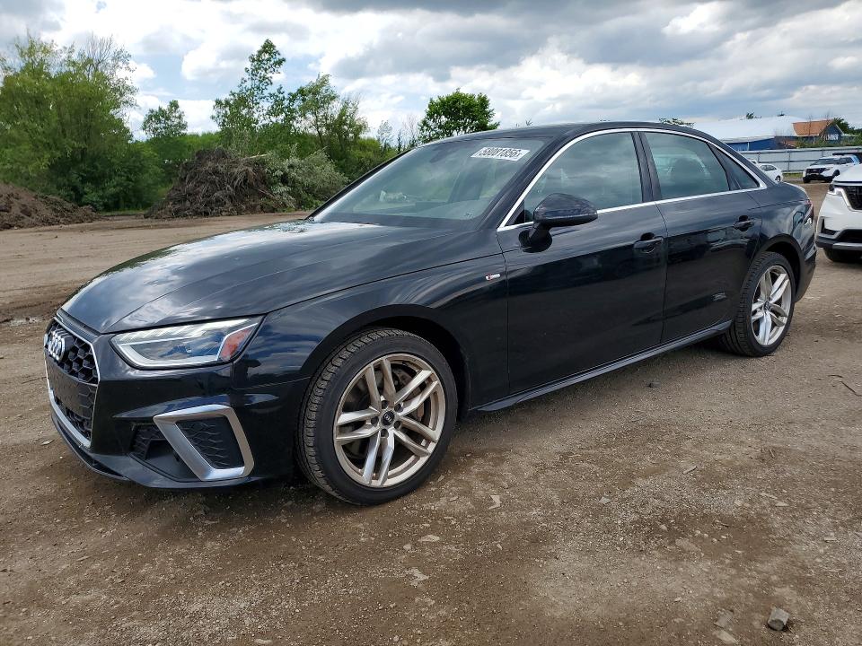 Продаж на аукціоні авто 2020 Audi A4, vin: WAUENAF4XLN005105, номер лоту: 58081856