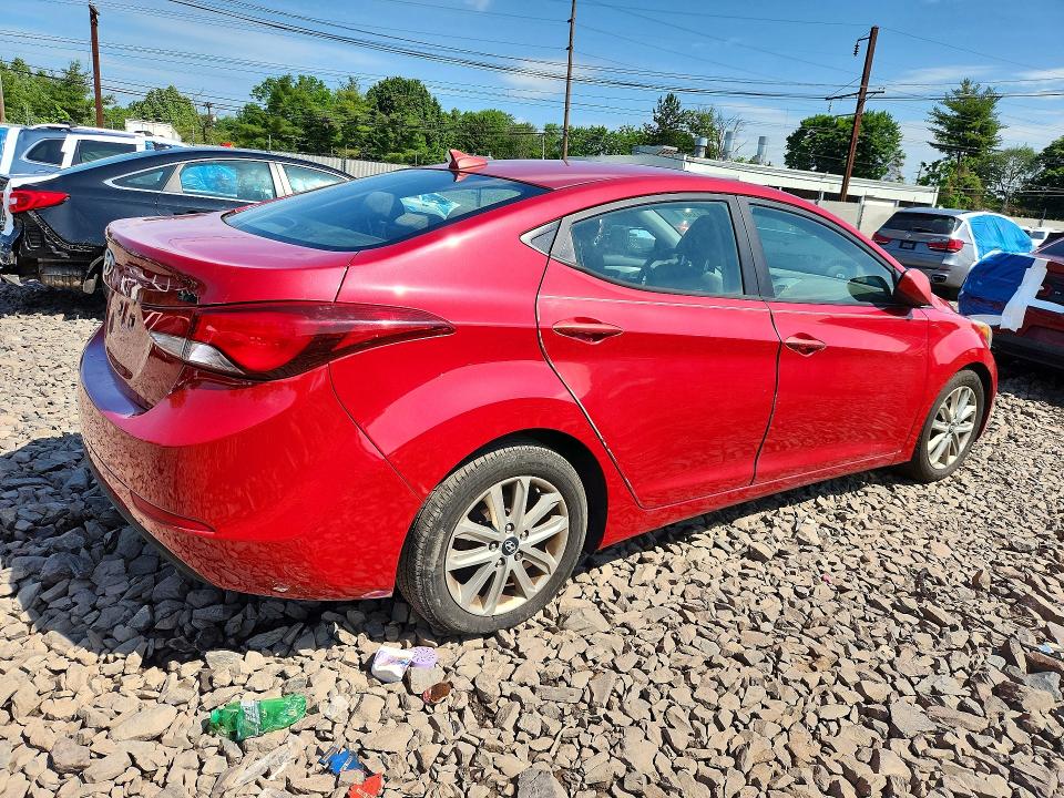2016 Hyundai Elantra მანქანა იყიდება აუქციონზე, vin: KMHDH4AE6GU528166, აუქციონის ნომერი: 55304336