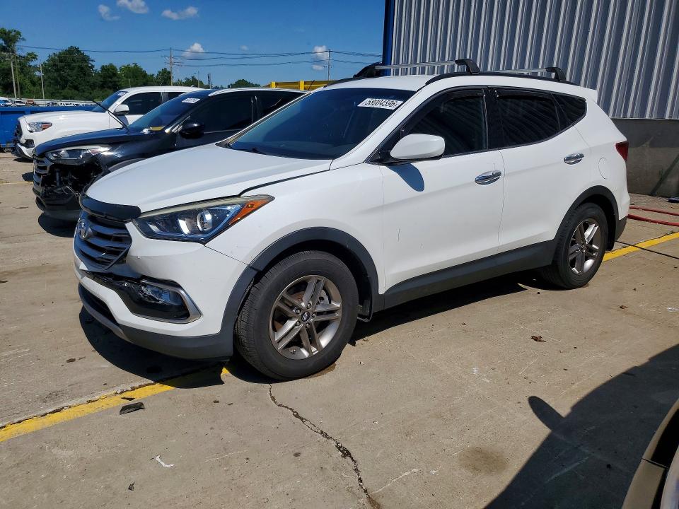 58004596 :رقم المزاد ، 5NMZU3LB9HH002254 vin ، 2017 Hyundai Santa Fe Sport مزاد بيع
