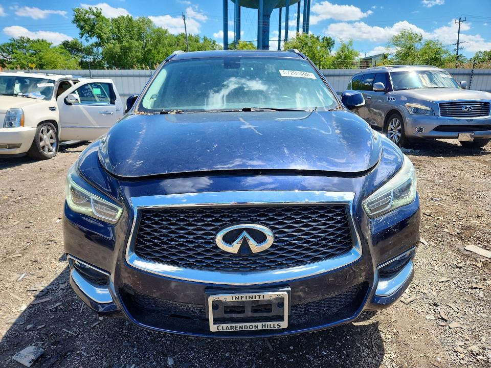 2017 Infiniti Qx60 მანქანა იყიდება აუქციონზე, vin: 5N1DL0MM4HC520407, აუქციონის ნომერი: 57209496