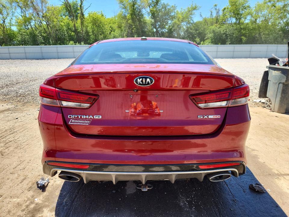 2016 Kia Optima მანქანა იყიდება აუქციონზე, vin: 5XXGW4L27GG064157, აუქციონის ნომერი: 54868396
