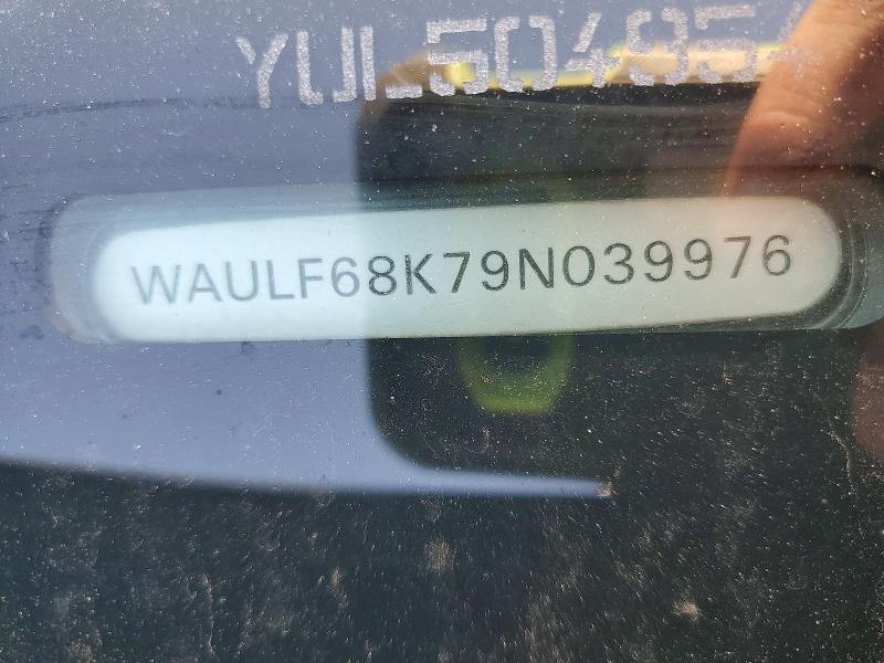 Aukcja sprzedaży 2009 Audi A4, vin: WAULF68K79N039976, numer aukcji: 57016126