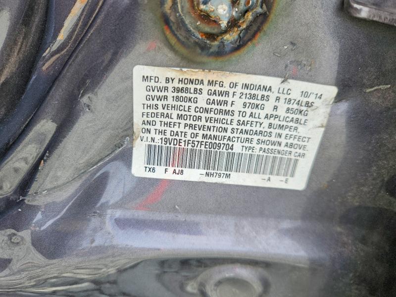 Aukcja sprzedaży 2015 Acura Ilx, vin: 19VDE1F57FE009704, numer aukcji: 58281876