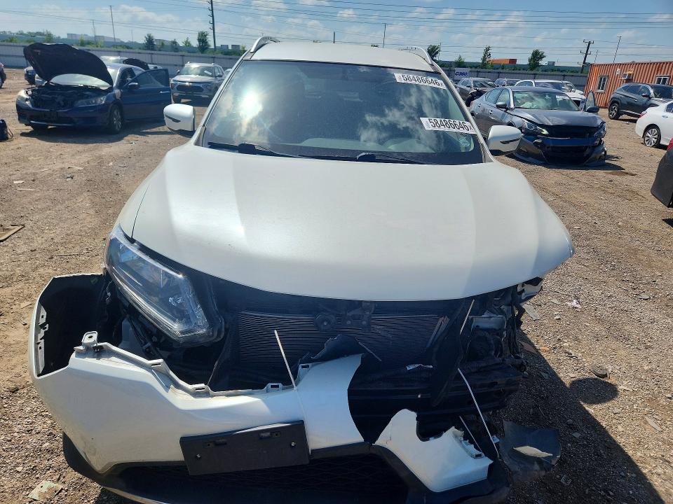 58486646 :رقم المزاد ، KNMAT2MV1GP725525 vin ، 2016 Nissan Rogue مزاد بيع