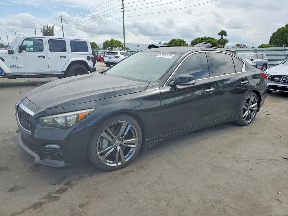 Продажа на аукционе авто 2015 Infiniti Q50 Hybrid, vin: JN1AV7AP4FM790708, номер лота: 57196446