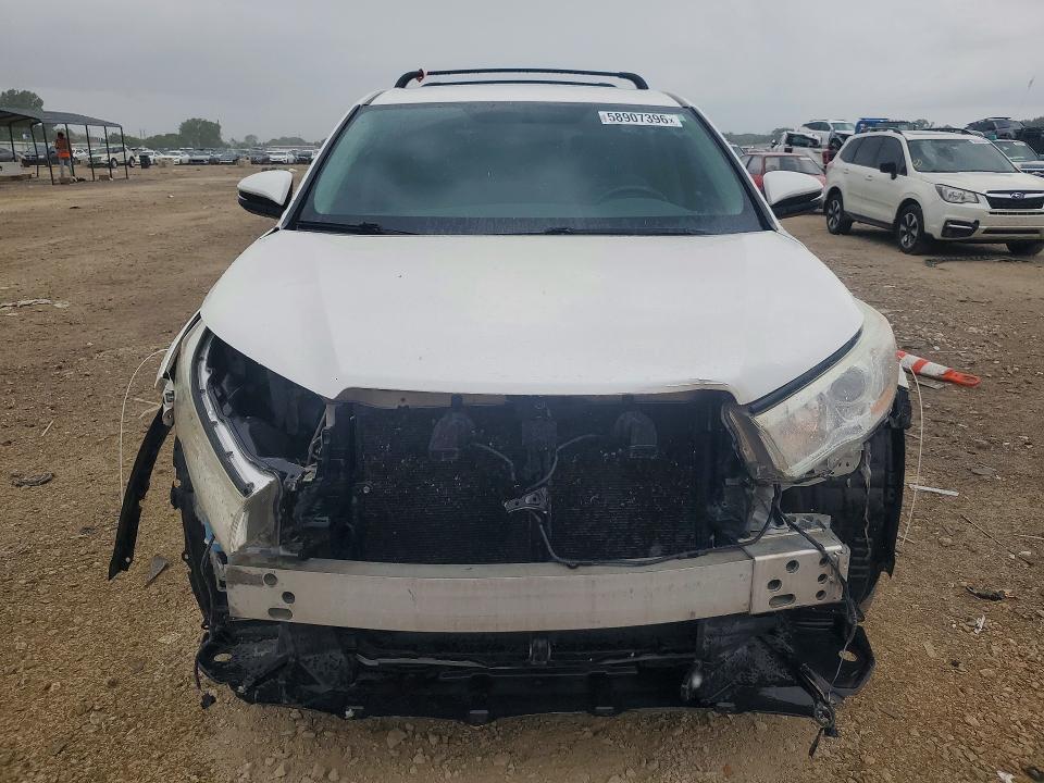 58907396 :رقم المزاد ، 5TDBKRFH5ES064558 vin ، 2014 Toyota Highlander مزاد بيع