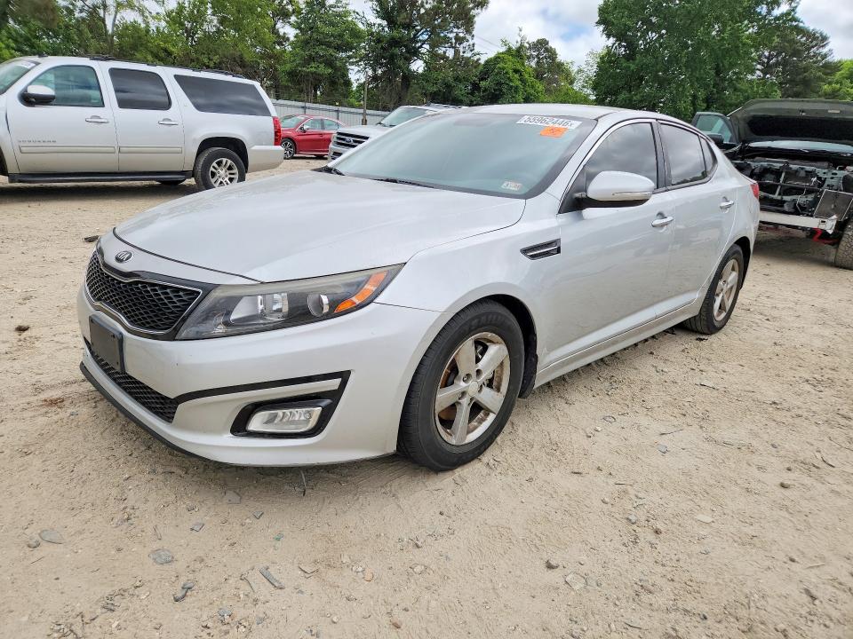 Auction sale of the 2015 Kia Optima, vin: 5XXGM4A72FG400493, lot number: 55962446