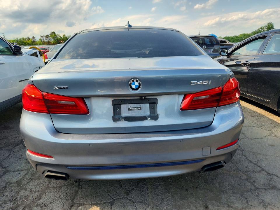2019 Bmw 540 მანქანა იყიდება აუქციონზე, vin: WBAJE7C52KWW21257, აუქციონის ნომერი: 57377936