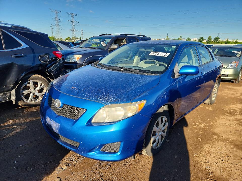 57769986 :رقم المزاد ، JTDBL40E49J001503 vin ، 2009 Toyota Corolla مزاد بيع