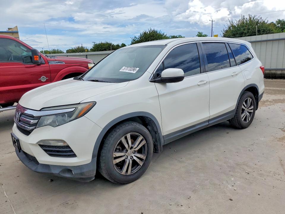 2017 Honda Pilot მანქანა იყიდება აუქციონზე, vin: 5FNYF5H59HB010702, აუქციონის ნომერი: 57070096