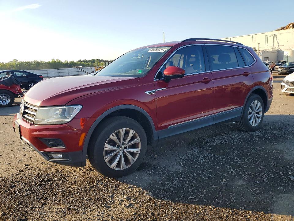 2018 Volkswagen Tiguan მანქანა იყიდება აუქციონზე, vin: 3VV3B7AX3JM022490, აუქციონის ნომერი: 56658026