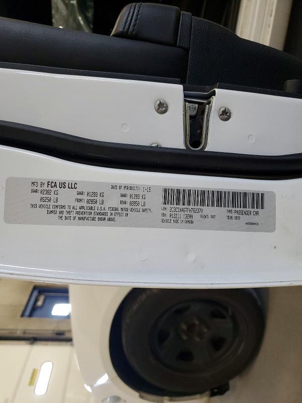 Aukcja sprzedaży 2015 Dodge Charger, vin: 2C3CDXAG7FH762370, numer aukcji: 56109386
