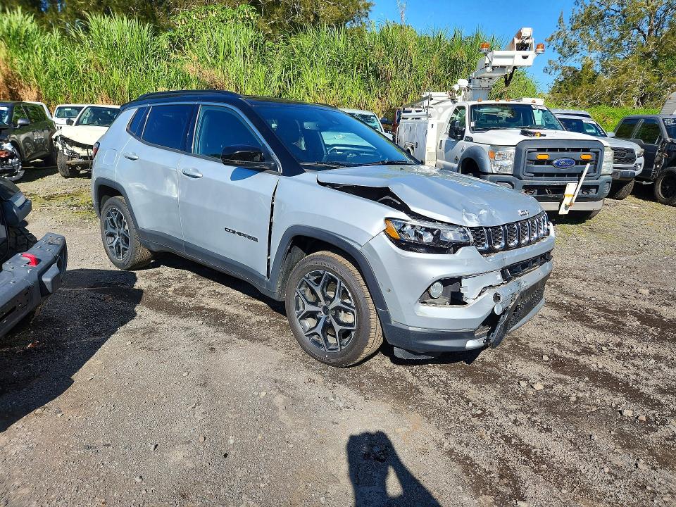 57601296 :رقم المزاد ، 3C4NJDCN6ST525393 vin ، 2025 Jeep Compass مزاد بيع