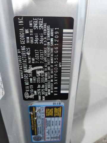 Продаж на аукціоні авто 2020 Kia Sorento, vin: 5XYPGDA55LG612091, номер лоту: 56171656