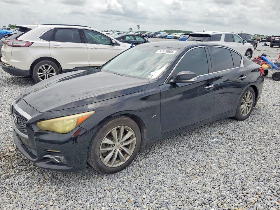 55970686 :رقم المزاد ، JN1BV7AP7EM689679 vin ، 2014 Infiniti Q50 مزاد بيع