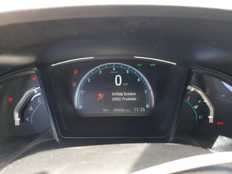 2019 Honda Civic მანქანა იყიდება აუქციონზე, vin: 19XFC2F61KE205426, აუქციონის ნომერი: 56644436