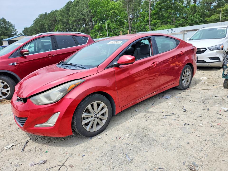 Продажа на аукционе авто 2014 Hyundai Elantra, vin: KMHDH4AE6EU031311, номер лота: 57697986