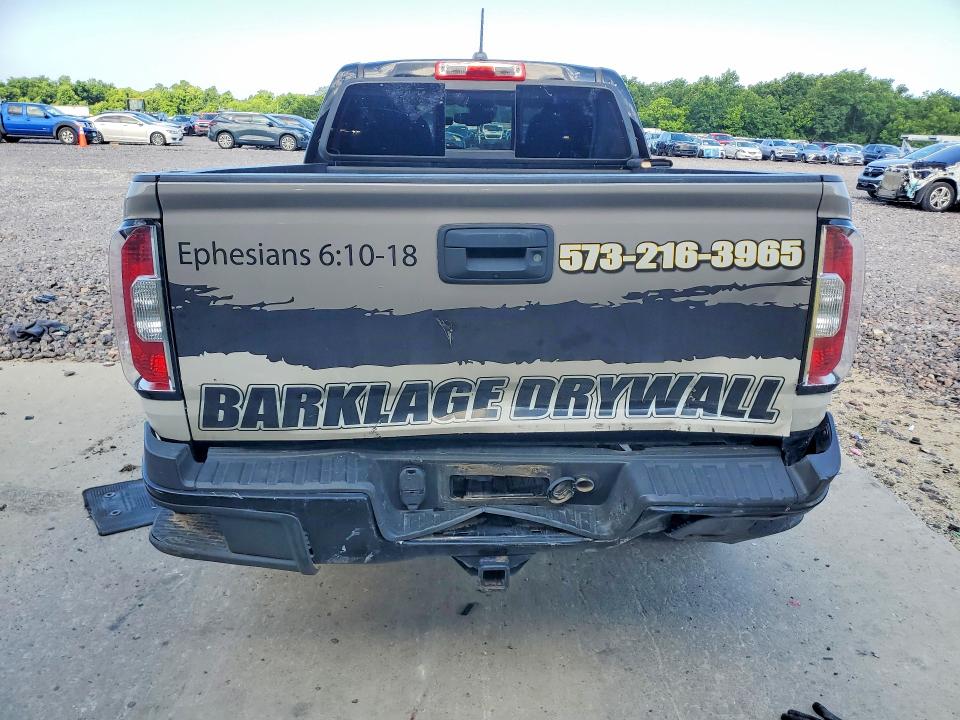 2017 Gmc Canyon მანქანა იყიდება აუქციონზე, vin: 1GTG6EEN5H1163084, აუქციონის ნომერი: 57571106