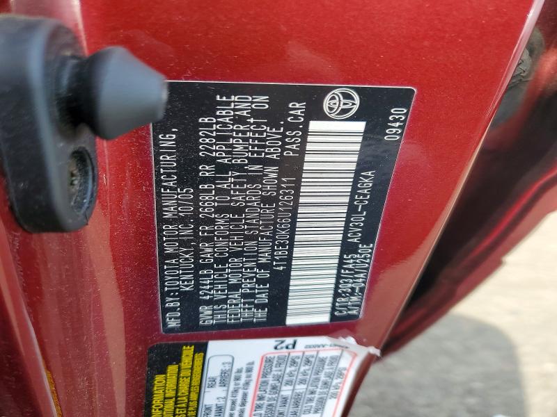 Продаж на аукціоні авто 2006 Toyota Camry, vin: 4T1BE30K66U126311, номер лоту: 57921386