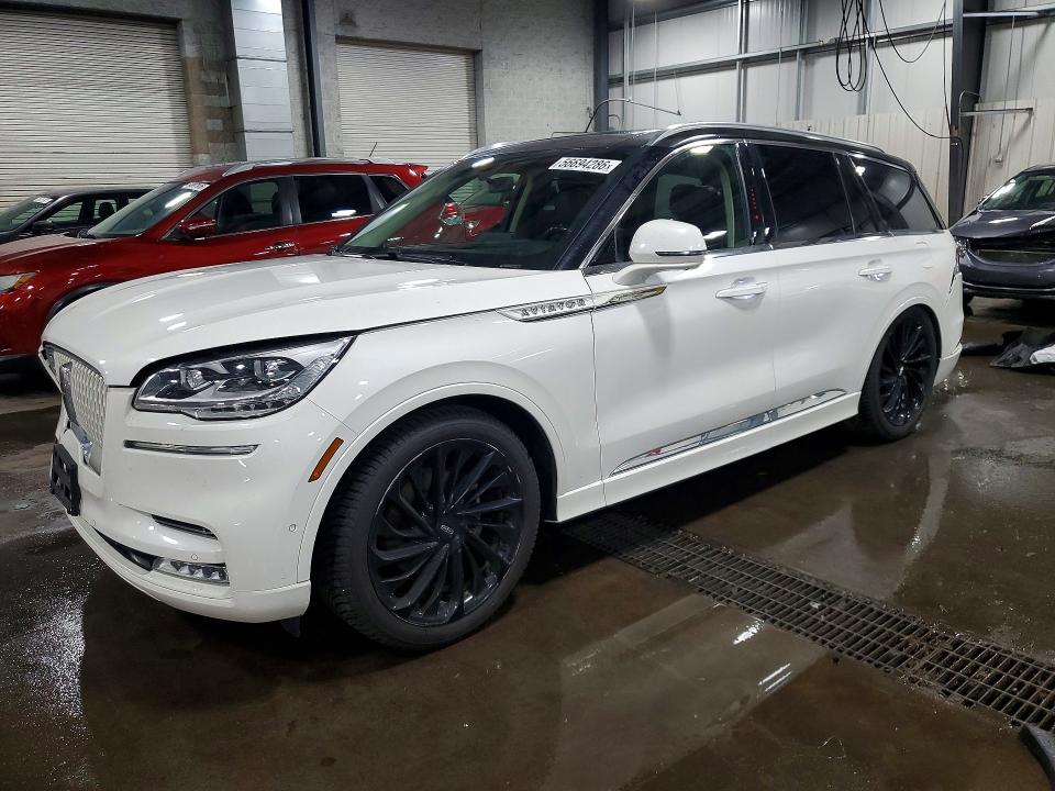 56694286 :رقم المزاد ، 5LM5J7XC7NGL02792 vin ، 2022 Lincoln Aviator مزاد بيع