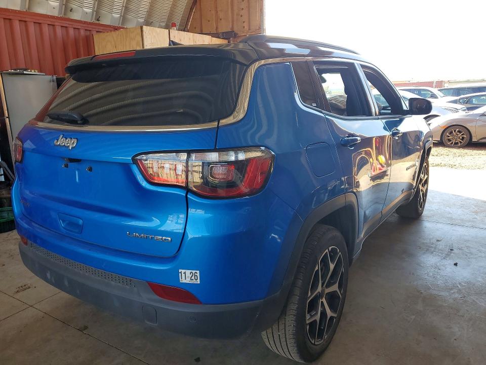 56178706 :رقم المزاد ، 3C4NJDCN3ST512343 vin ، 2025 Jeep Compass مزاد بيع