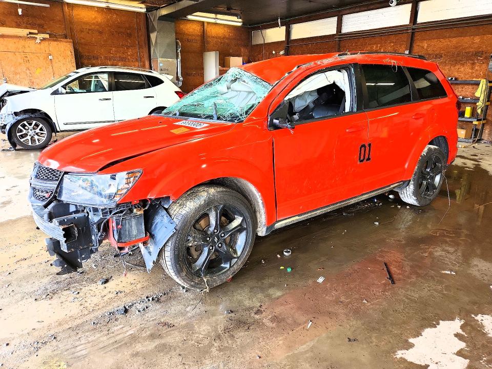 56698906 :رقم المزاد ، 3C4PDDGG5JT387629 vin ، 2018 Dodge Journey مزاد بيع