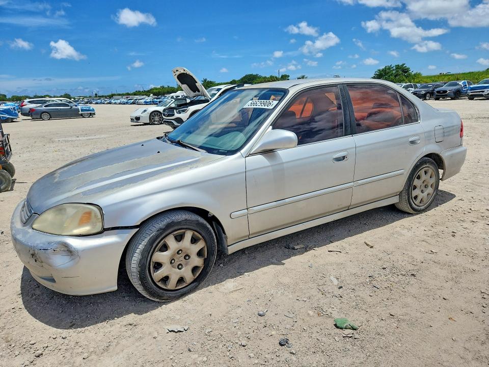 Продажа на аукционе авто 1999 Honda Civic, vin: 1HGEJ6670XL015490, номер лота: 56629906