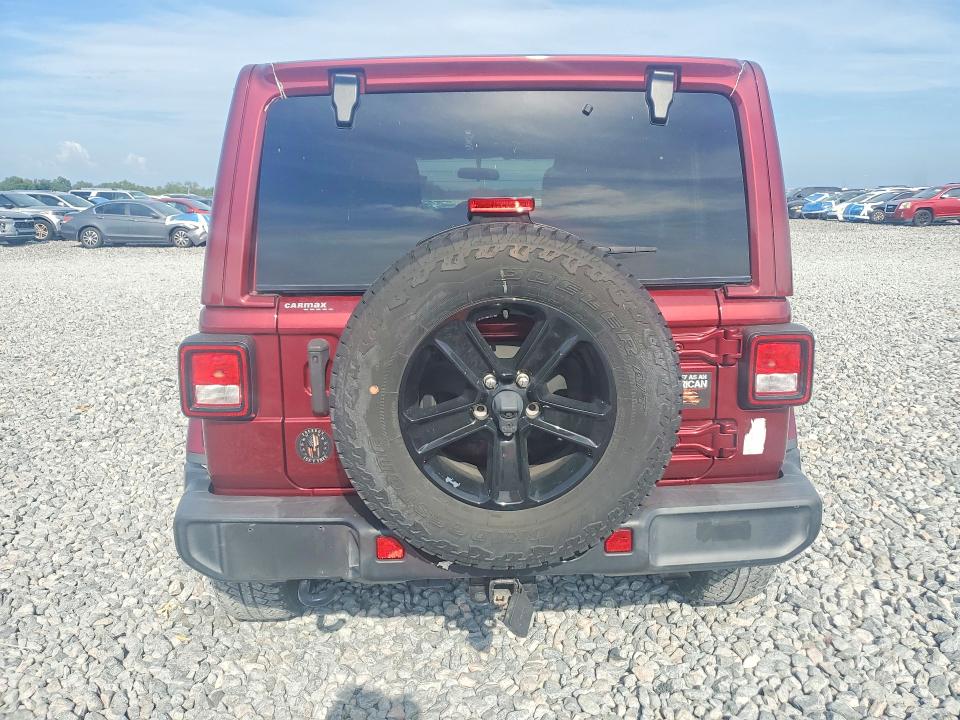 Продаж на аукціоні авто 2021 Jeep Wrangler Unlimited, vin: 1C4HJXEG5MW715387, номер лоту: 57587016