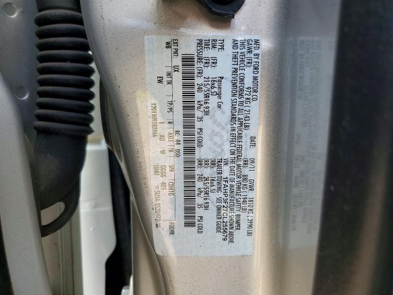 Продаж на аукціоні авто 2012 Ford Focus, vin: 1FAHP3F27CL255679, номер лоту: 57742916